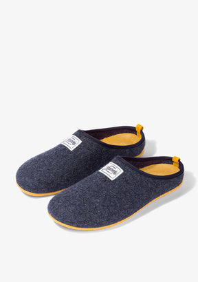 Mercredy Slipper Navy / Yellow