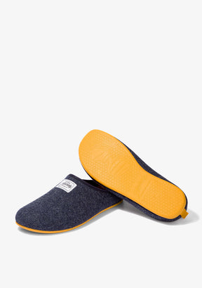 Mercredy Slipper Navy / Yellow