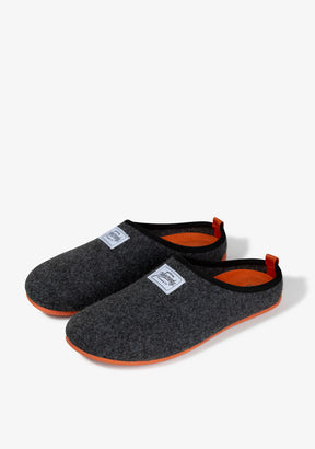 Mercredy Slipper Black / Orange