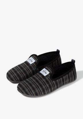 Mercredy Slipper Gran Checker Grey