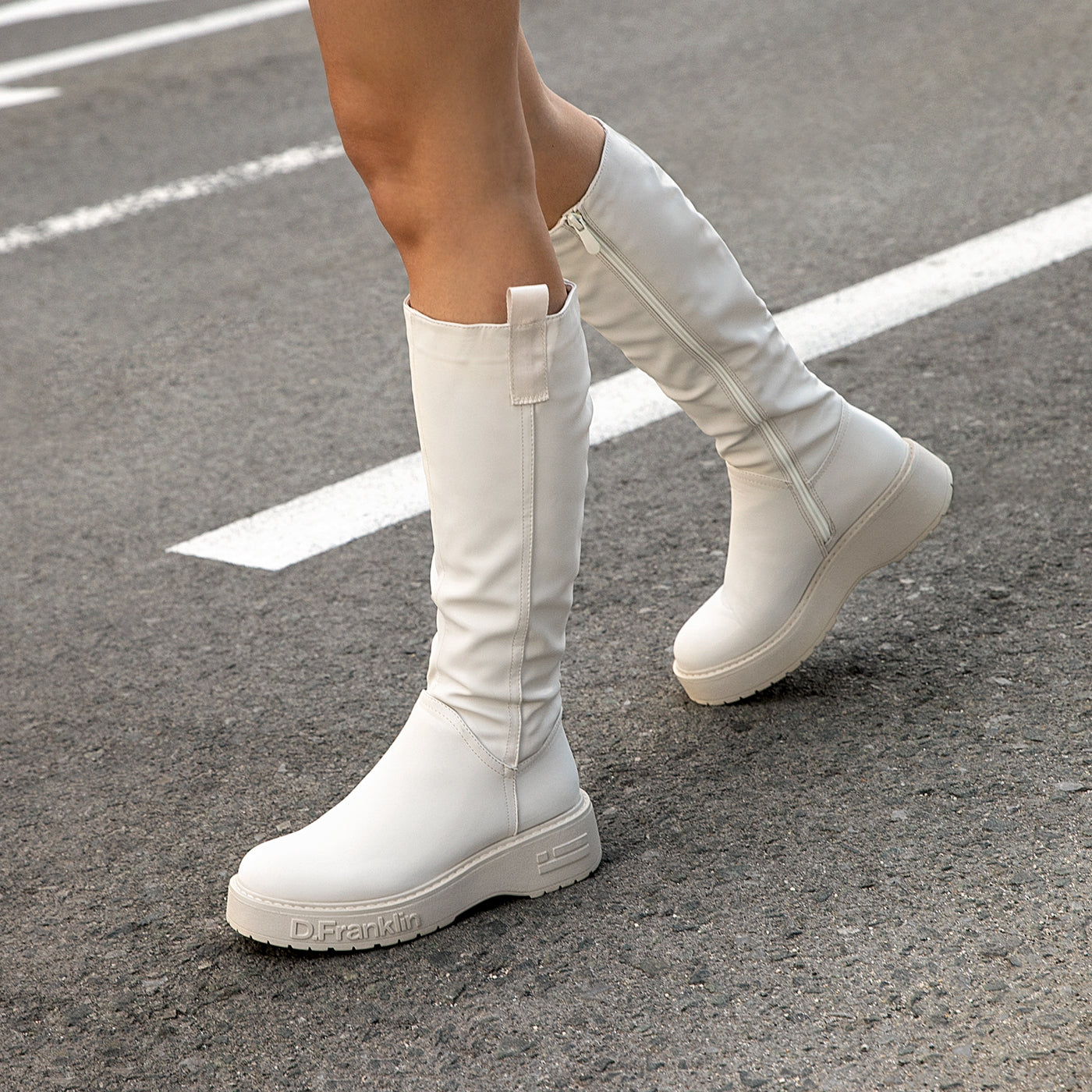 Knee high soft boots hotsell