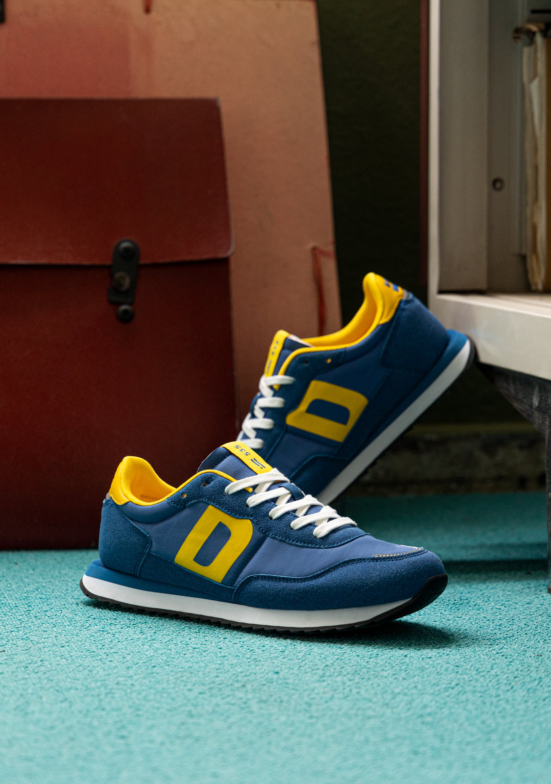 535 Nylon Royal Blue / Yellow