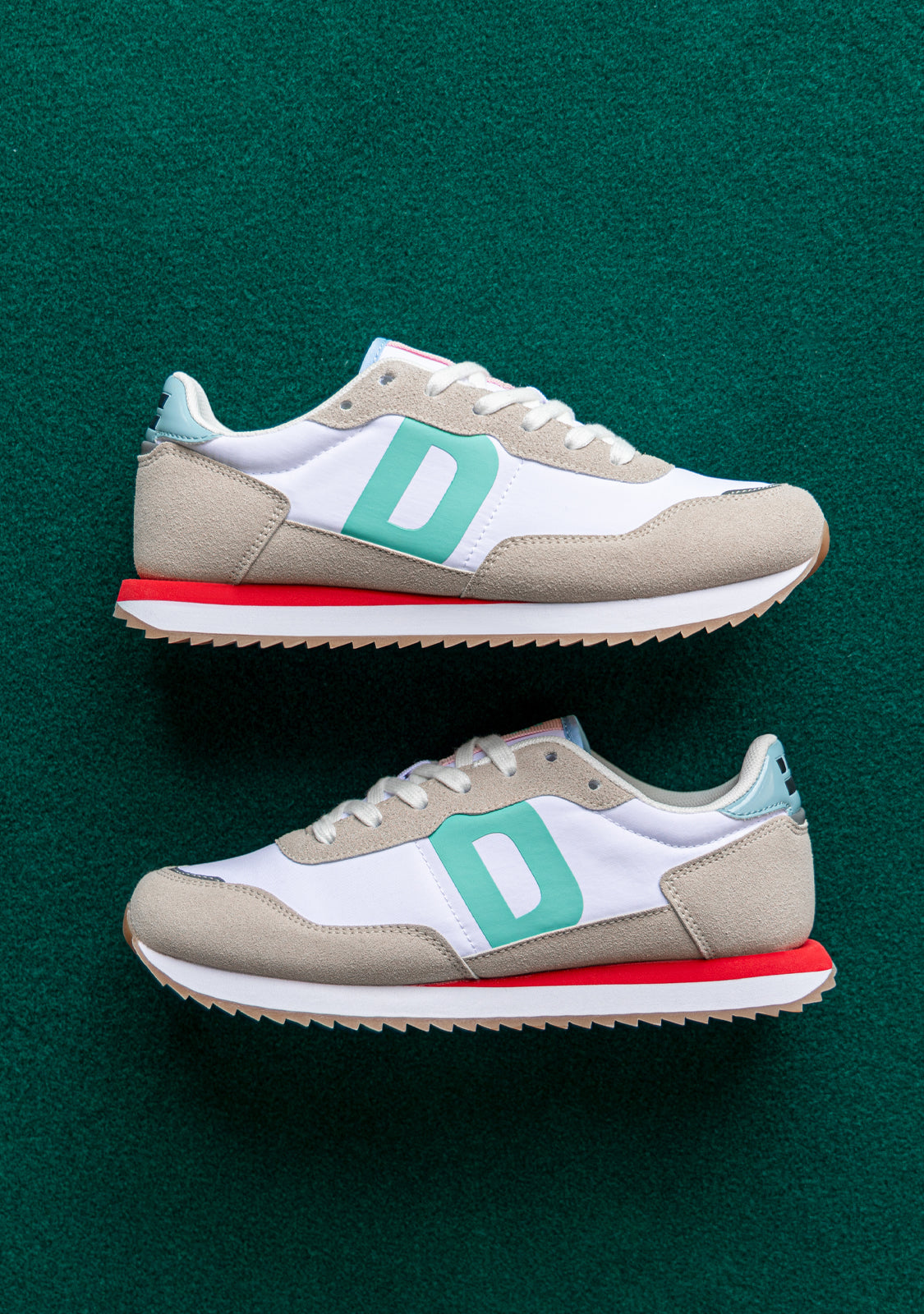 535 Nylon Beige / White
