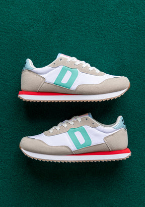 535 Nylon Beige / White