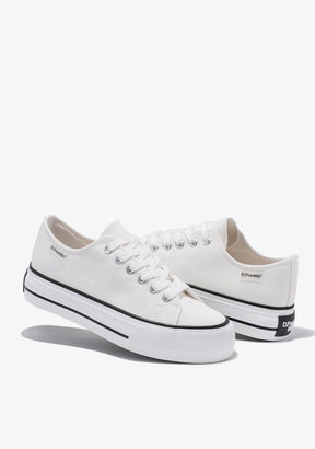 One Way Low White
