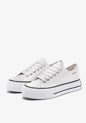 One Way Low White