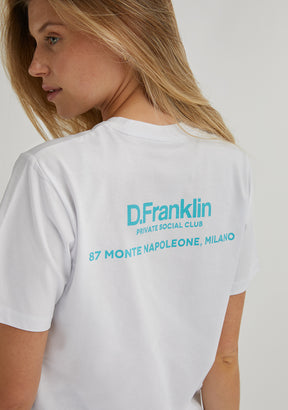 Social Club T-Shirt White / Blue