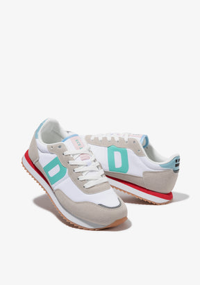 535 Nylon Beige / White