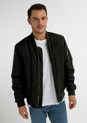 Logo Bomber Black