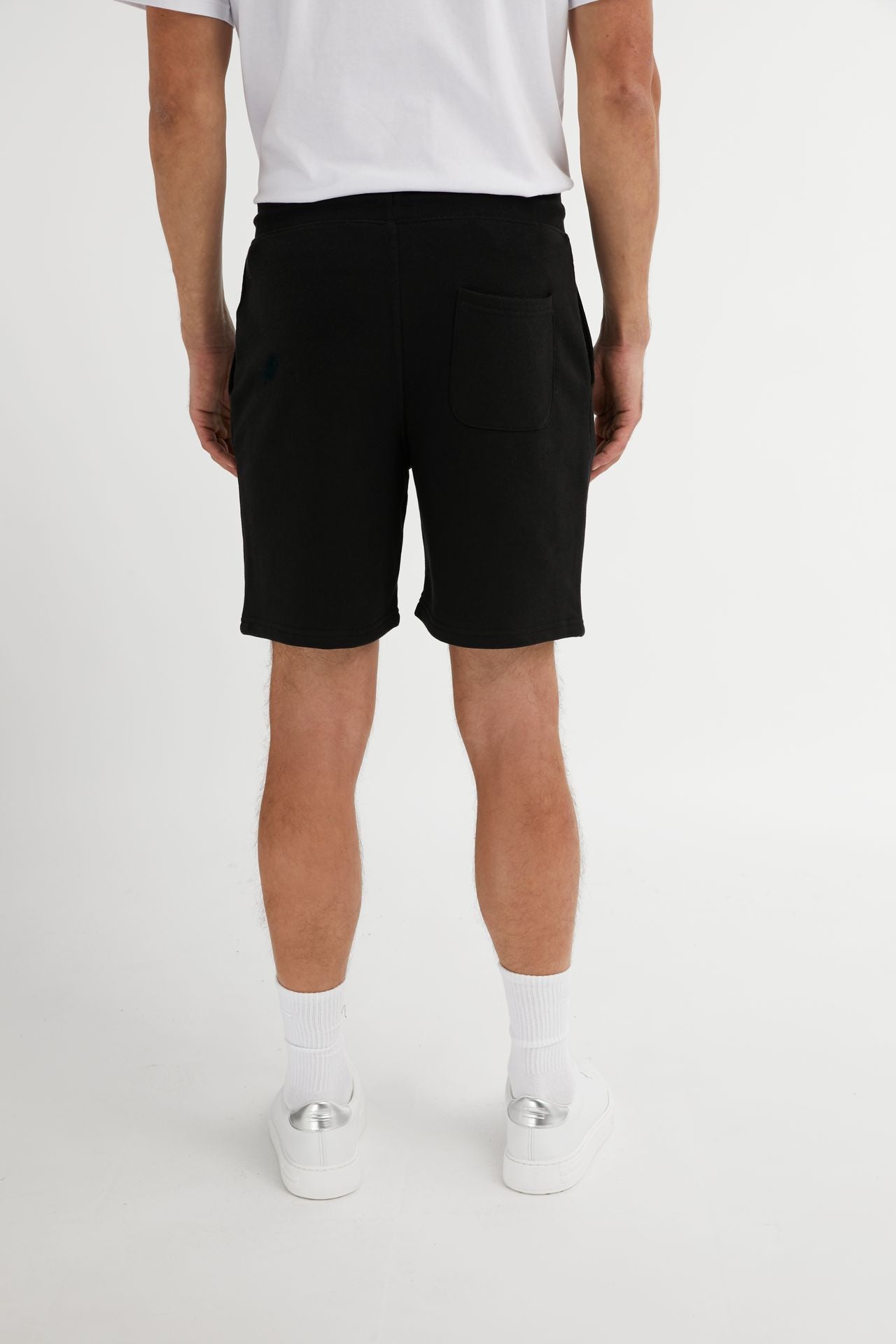 Logo Jogger Shorts Black / White